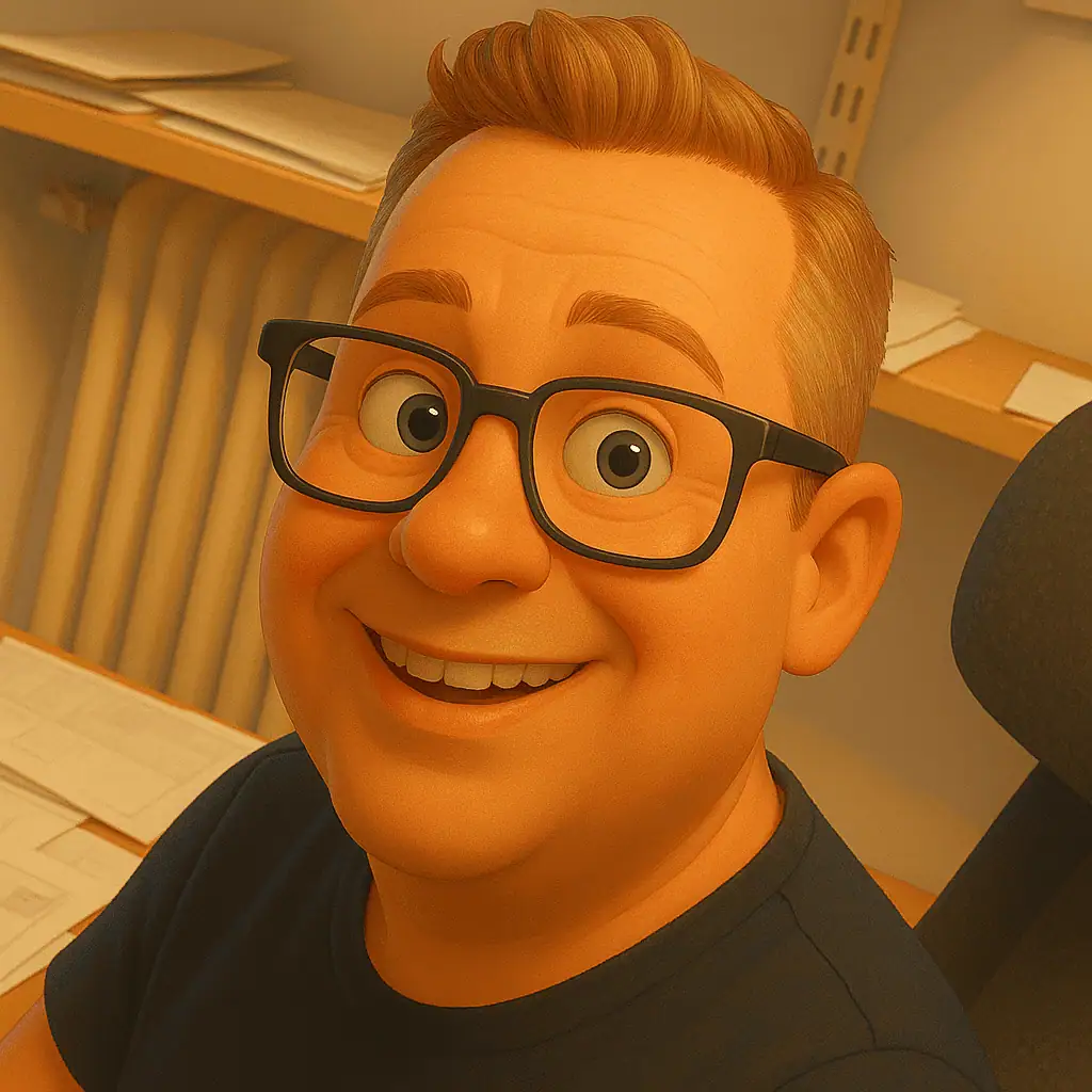 Animerad bild på Fredrik Pilegård