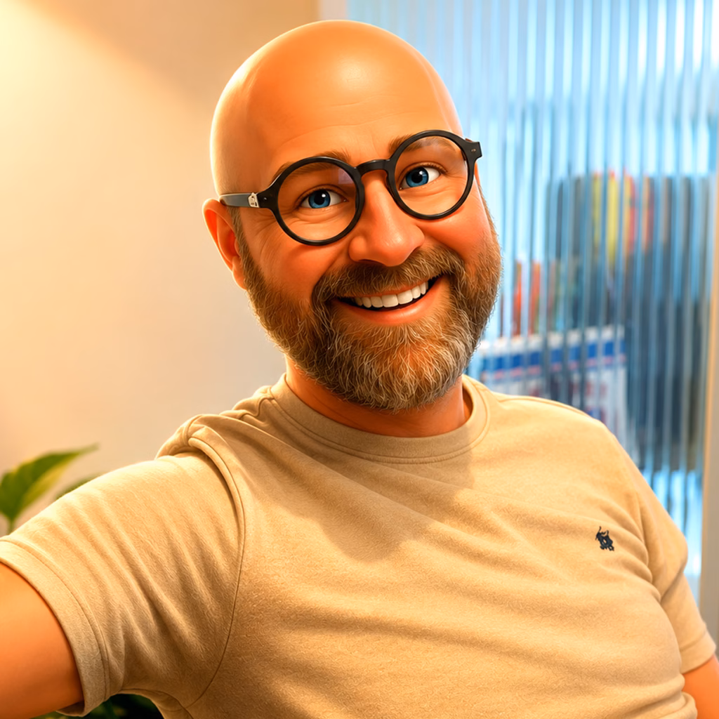 Animerad bild på Benny Törnqvist